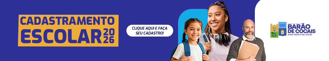 CADASTRAMENTO ESCOLAR 2025/2026